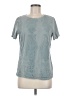 XCVI Teal Short Sleeve Top Size M - photo 1