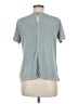 XCVI Teal Short Sleeve Top Size M - photo 2