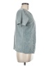 XCVI Teal Short Sleeve Top Size M - photo 4