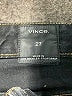 Vince. 100% Cotton Black Jeans Size 27 waist - photo 7
