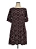 Perceptions Paisley Burgundy Casual Dress Size XL (petite) - photo 1