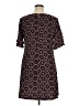 Perceptions Paisley Burgundy Casual Dress Size XL (petite) - photo 2