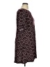 Perceptions Paisley Burgundy Casual Dress Size XL (petite) - photo 4