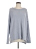 American Eagle Outfitters Solid Blue Pullover Sweater Size M - photo 1