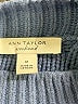 Ann Taylor Chevron-herringbone Blue Pullover Sweater Size M - photo 7