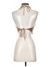 Pull&Bear Tan Sleeveless Blouse Size 2 - photo 2