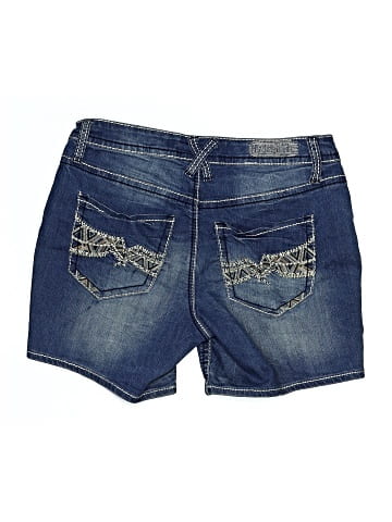Hydraulic Denim Shorts (view 2)