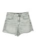Express Gray Denim Shorts Size 30 waist (estimated) - photo 1