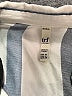Zara TRF Stripes Blue 3/4 Sleeve Blouse Size M - photo 7