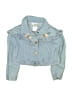 Little Lass 100% Cotton Blue Denim Jacket Size 3T - photo 1