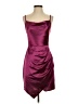 BCX 100% Polyester Burgundy Cocktail Dress Size 3 - photo 1