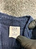 Gap Kids 100% Cotton Solid Blue Long Sleeve Button-Down Shirt Size 4 - 5 - photo 3
