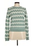 Heartloom Chevron-herringbone Green Pullover Sweater Size M - photo 1