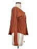 WVN. Brown Long Sleeve Top Size S - photo 4
