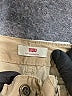 Levi's 100% Cotton Solid Tan Cargo Shorts Size 4 - photo 3