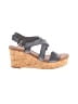 Nicole Gray Wedges Size 8 - photo 1