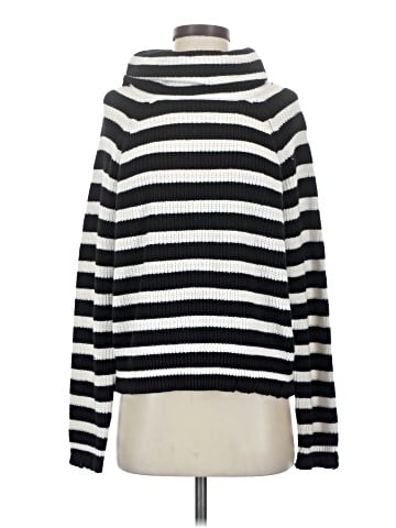 Aqua Turtleneck Sweater (view 1)