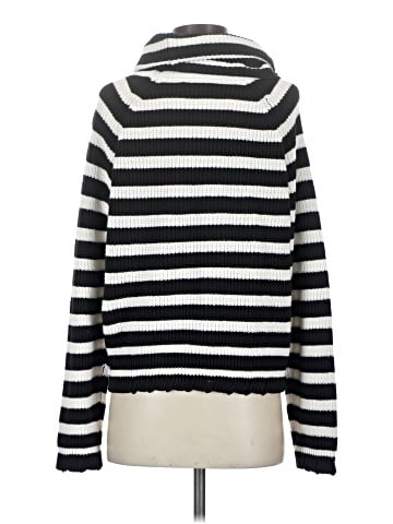 Aqua Turtleneck Sweater (view 2)
