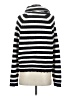 Aqua Stripes Black Turtleneck Sweater Size XS - photo 2