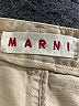 MARNI 100% Cotton Tan Khakis Size EU (IT) 46 / US 10 - photo 4