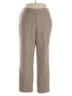 Alfred Dunner 100% Polyester Chevron-herringbone Tan Dress Pants Size 16 - photo 1