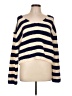 J.Crew Stripes Blue Pullover Sweater Size L - photo 1