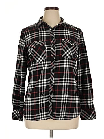 Ci Sono Long Sleeve Button-Down Shirt (view 1)