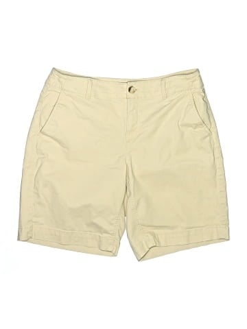 Ann Taylor LOFT Khaki Shorts (view 1)
