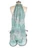 Poupette St. Barth Paisley Teal Romper Size M - photo 2