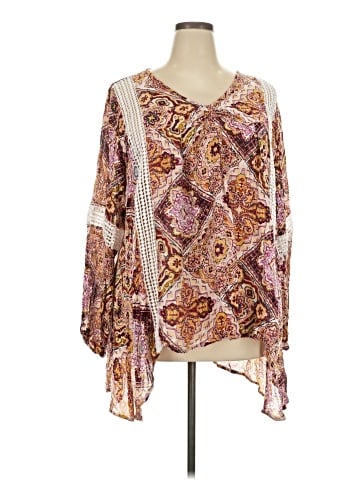 S.R. Fashion 3/4 Sleeve Blouse (view 1)