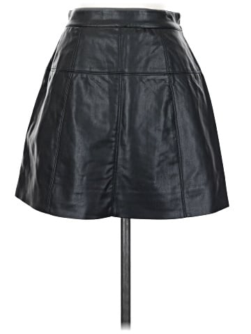 Free People Faux Leather Skirt (view 2)