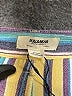 Pull&Bear Stripes Blue Casual Pants Size M - photo 7