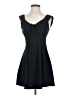 No Comment Solid Black Cocktail Dress Size S - photo 1