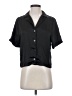 Things Between Black Short Sleeve Blouse Size S - photo 1
