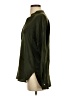 Vince. 100% Silk Green Long Sleeve Silk Top Size XS - photo 5