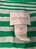 Chico's 100% Cotton Stripes Green 3/4 Sleeve Button-Down Shirt Size Med (1) - photo 7