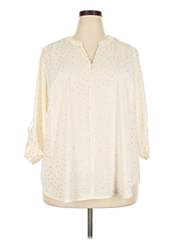 41Hawthorn 3/4 Sleeve Blouse (view 1)