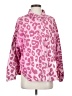 Easel Animal Print Pink Windbreaker Size S - photo 1