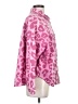 Easel Animal Print Pink Windbreaker Size S - photo 4