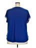 89th & Madison Blue Short Sleeve Top Size 2X - photo 2