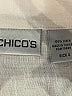 Chico's 100% Linen Ivory Short Sleeve Blouse Size Lg (2) - photo 7
