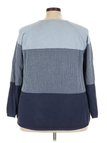 Karen Scott Long Sleeve Top (view 2)