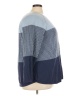 Karen Scott Blue Long Sleeve Top Size 3X - photo 4