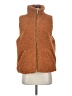 J.Crew 100% Polyester Brown Faux Fur Vest Size M - photo 1