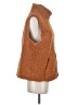 J.Crew 100% Polyester Brown Faux Fur Vest Size M - photo 4