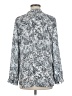 Violet & Claire 100% Polyester Silver Long Sleeve Blouse Size M - photo 2