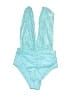 Unbranded Paisley Teal One Piece Swimsuit Size S - photo 1