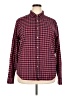 UNTUCKit 100% Cotton Checkered-gingham Red Long Sleeve Button-Down Shirt Size XXL - photo 1
