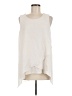 Susan Graver Ivory Sleeveless Blouse Size M - photo 1
