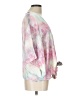 Adrienne 100% Polyester Tie-dye Pink Long Sleeve Blouse Size L - photo 4